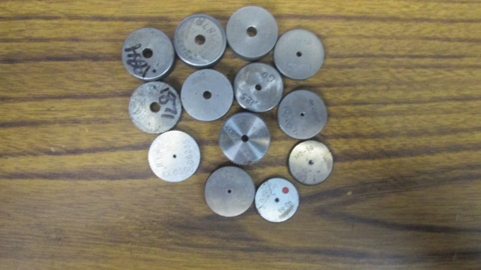 Master Ring Gage Size from Drop Down List