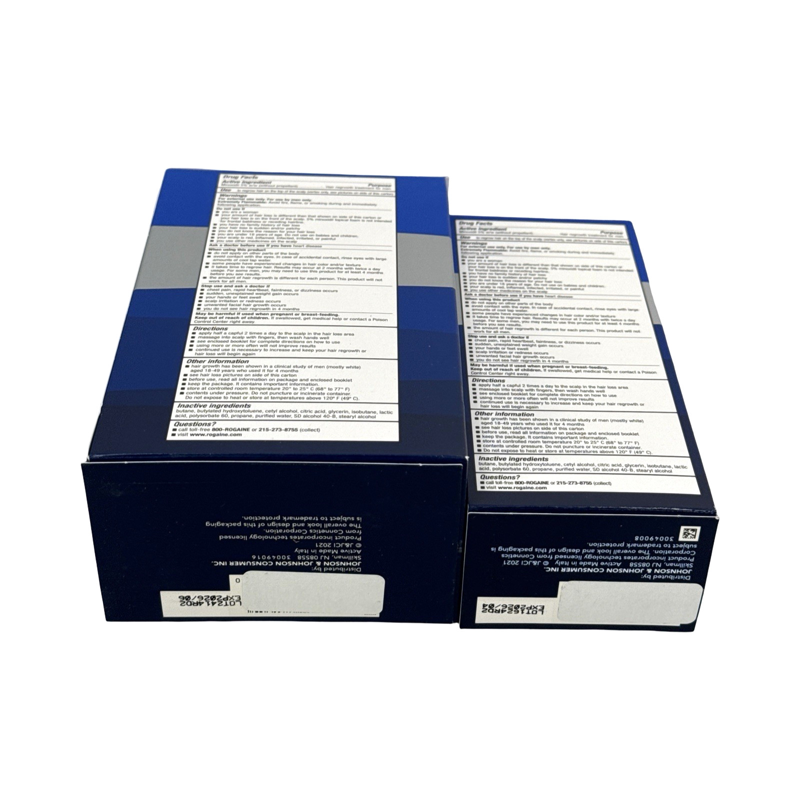 Rogaine Men’s 5% Minoxidil Foam Hair Regrowth Treatment 4x2.11 oz, Exp 04/2026