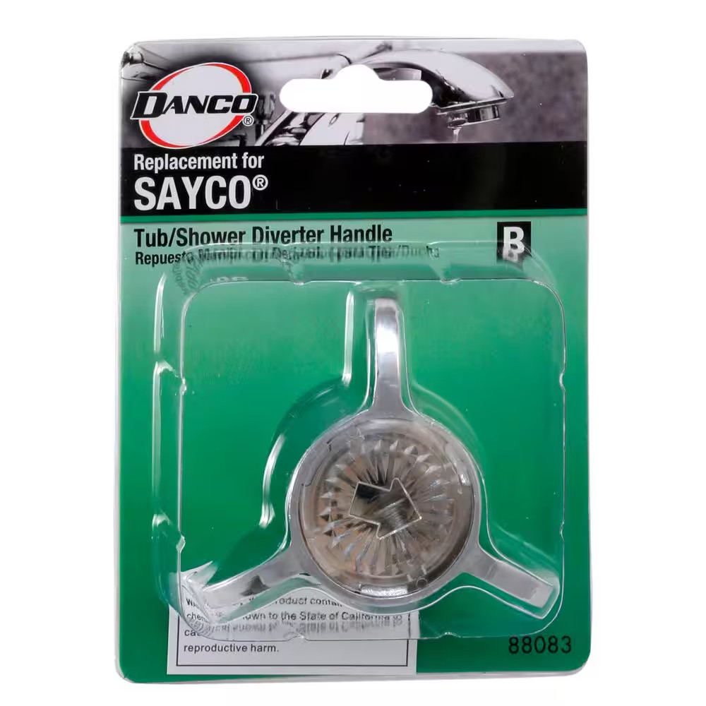 Diverter Handle for Sayco in Chrome