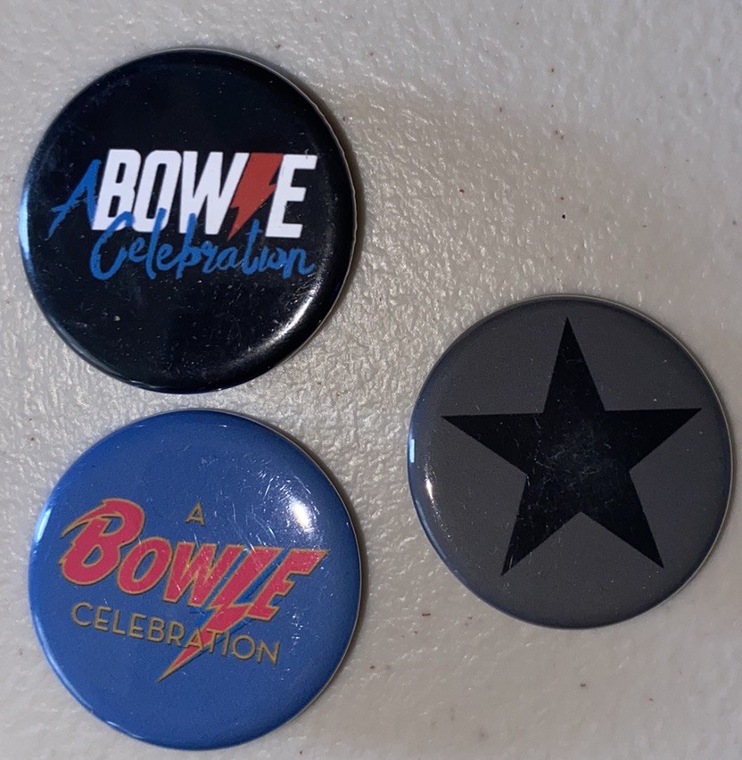 4 David Bowie A Bowie Celebration pin