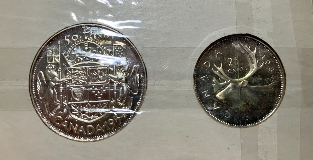 1954 Canada RCM Uncirculated Proof Like Set-NSF One Cent-RARE SET
