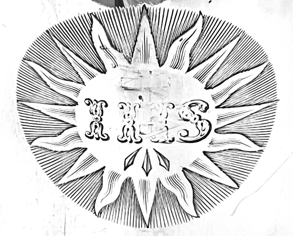 IMPRESSIVE VICTORIAN SILVER PLATED LARGE ECCLESIASTIC FLAGON.