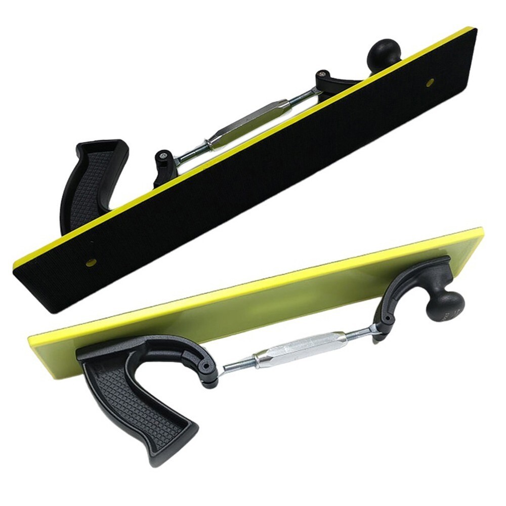 Holder Sanding Disc 70 X 420mm ABS-Polishing Rectangular Yellow + Black