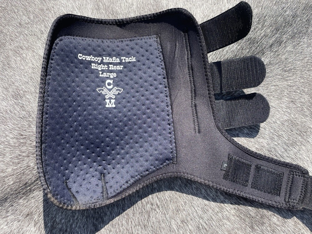CM SureStep Splint Boots Full Set Black LARGE