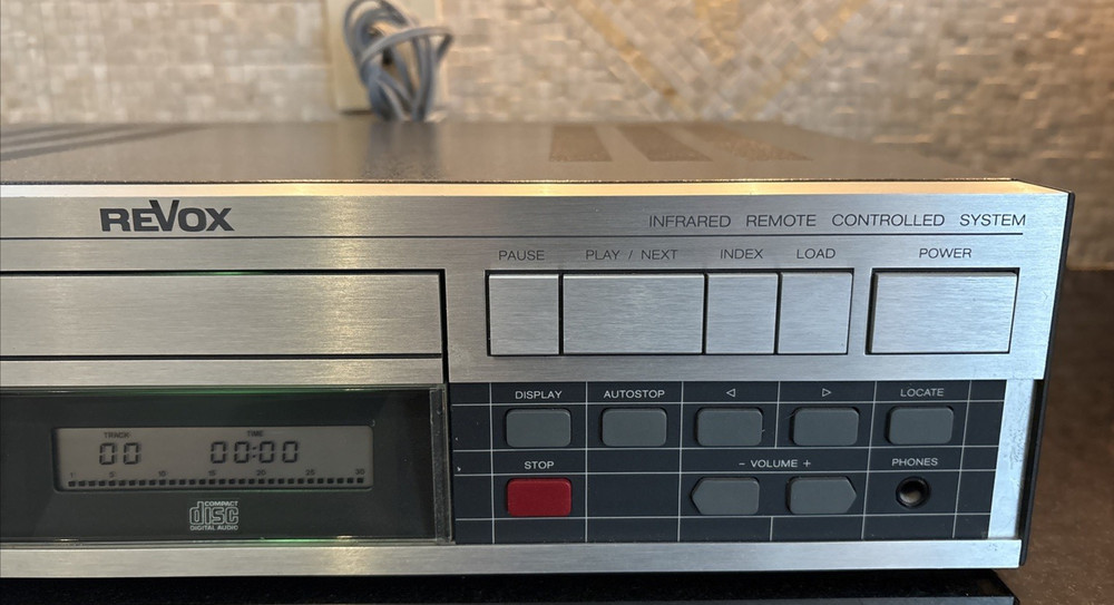 Revox B 226 CD Disc Player B205 Remote Control System Perfect Working Condition