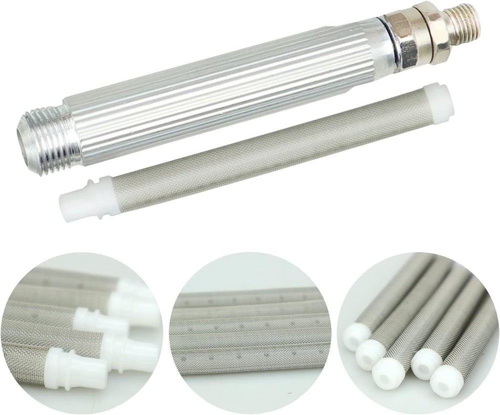5 Pack Airless Spray Gun Filter 60 Mesh Replacement High Pressure Spraying Ac...