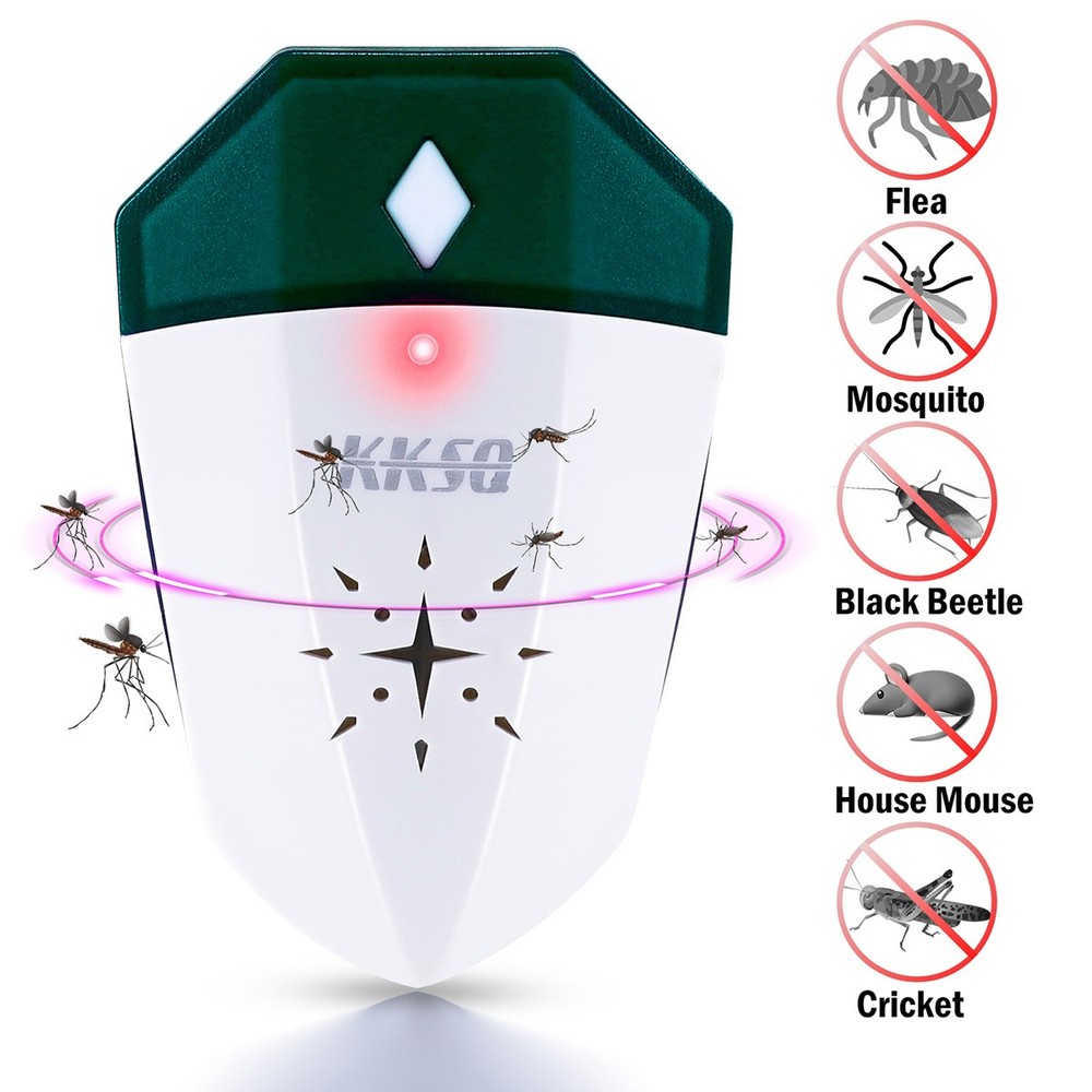 1~3PACK Electronic Ultrasonic Pest Control Repeller Mosquito Mouse Insect Rodent
