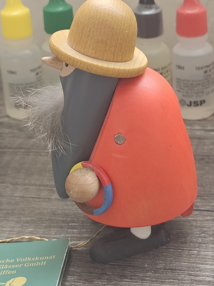 vintage erzgebirgege Small German Nutcracker SH2