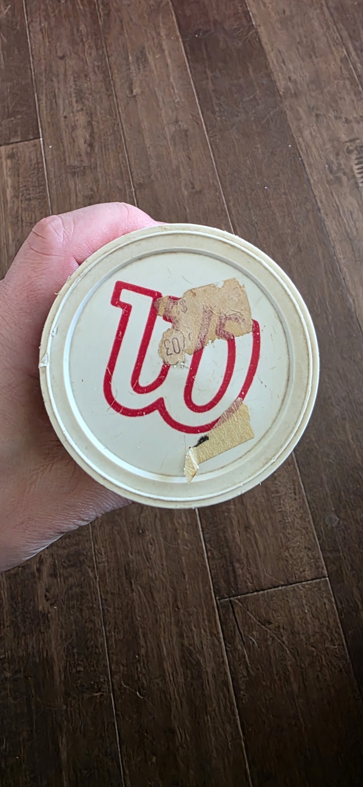 Vintage Wilson Championship Tennis Balls Can Extra Duty Felt USA (B)