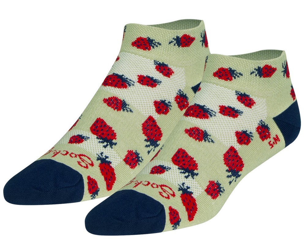Sockguy Women's 1" Socks (Berry Blast)