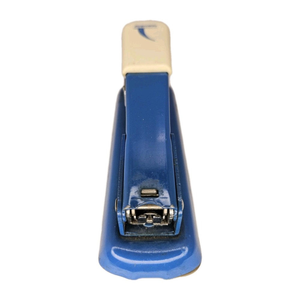 Northrop Vintage Bates 88 Stapler Solid Blue with Logo RARE Grumman