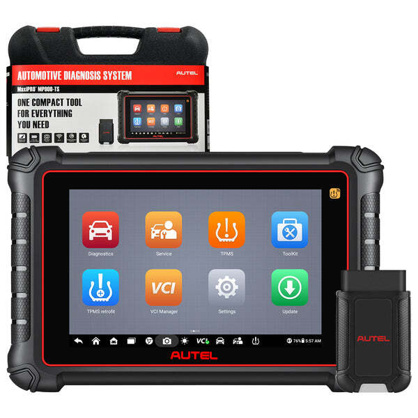 Autel MaxiPRO MP900-TS MP900TS Full TPMS Reset Programming Scanner ECU Coding