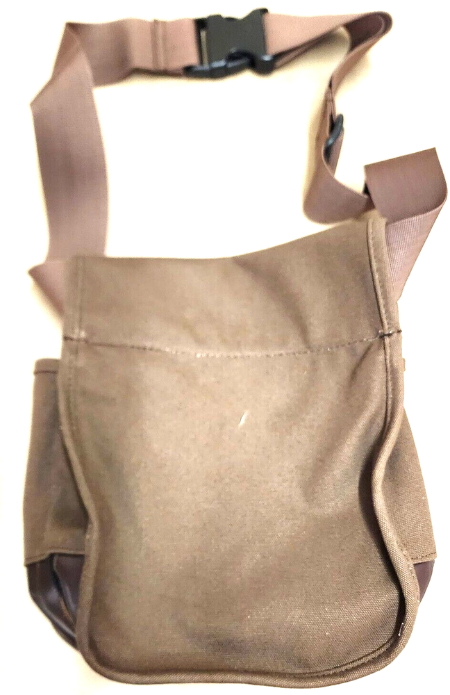Uncle Mike's Deluxe Canvas Shell Pouch (Brown, One Size) 42140