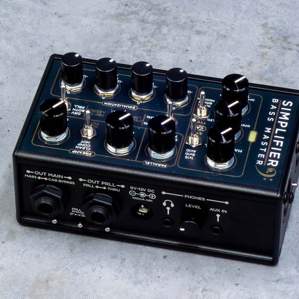 DSM & Humboldt Simplifier Bass Master Amp Simulator Preamp DI Box w/ EQ FX Loop