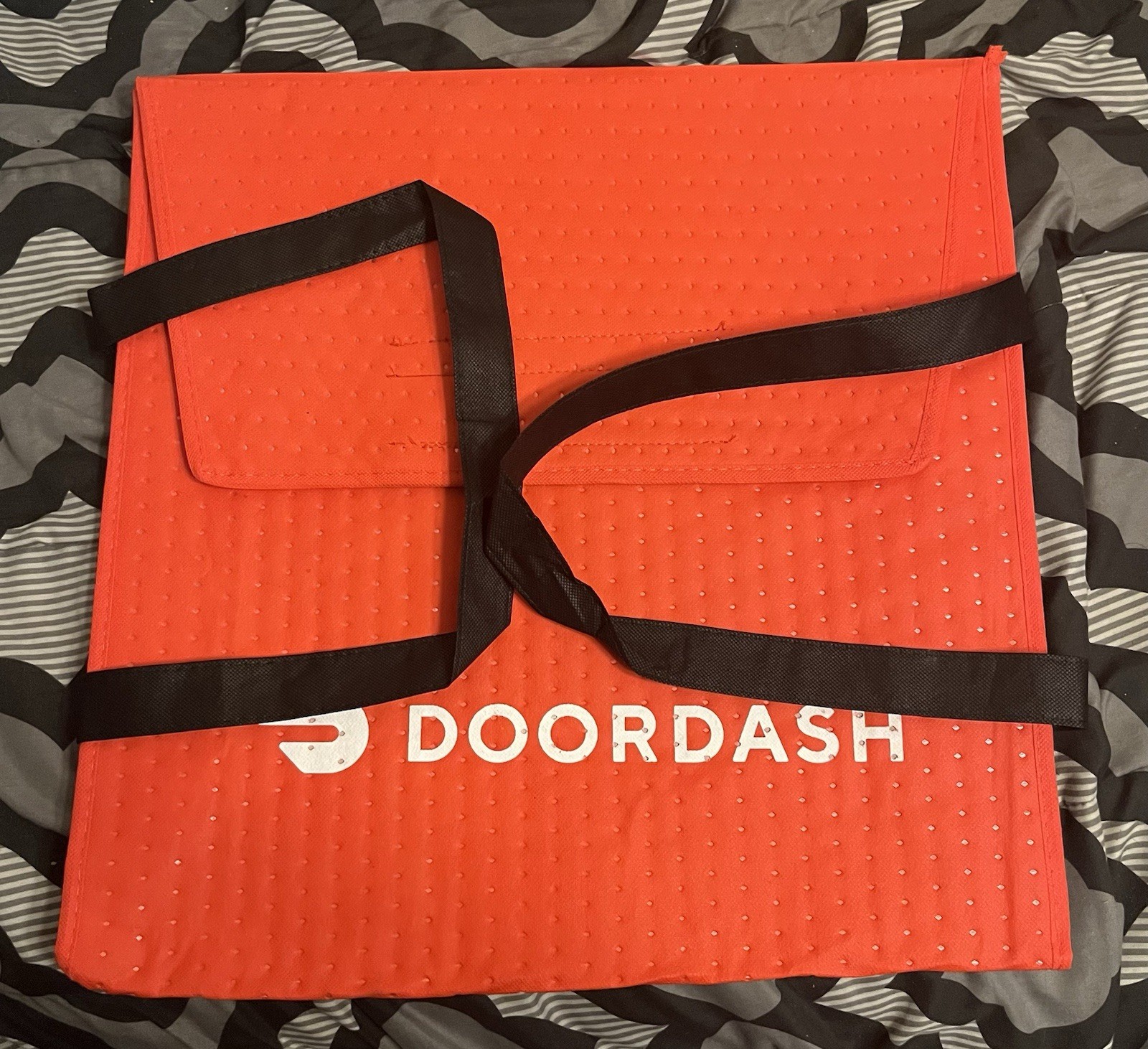 🍕🍕DOORDASH Large Insulated Pizza Food Delivery Bag  19x19x5" NEW🍕🍕