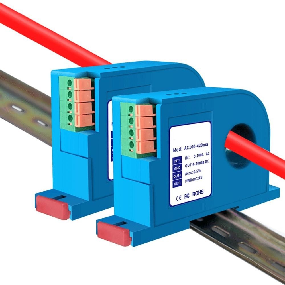 DC Ampere Sensor Switch 050A0100A Through Hole Type Current Detection Device