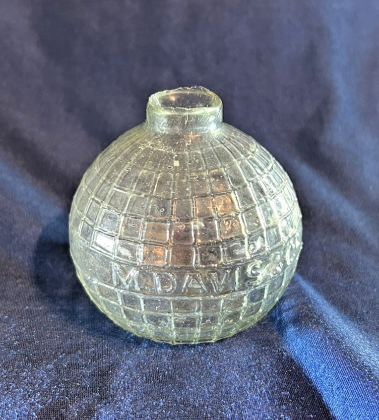 VERY RARE Globe lamp M. DAVIS & CO UNIVERSAL LAMP [ NOT TARGET BALL ]