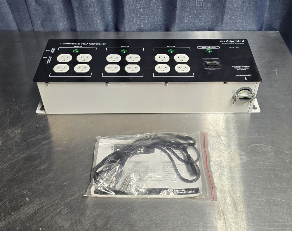 Autopilot Commercial High Power HID 12 Grow Light Controller APCLC12DX