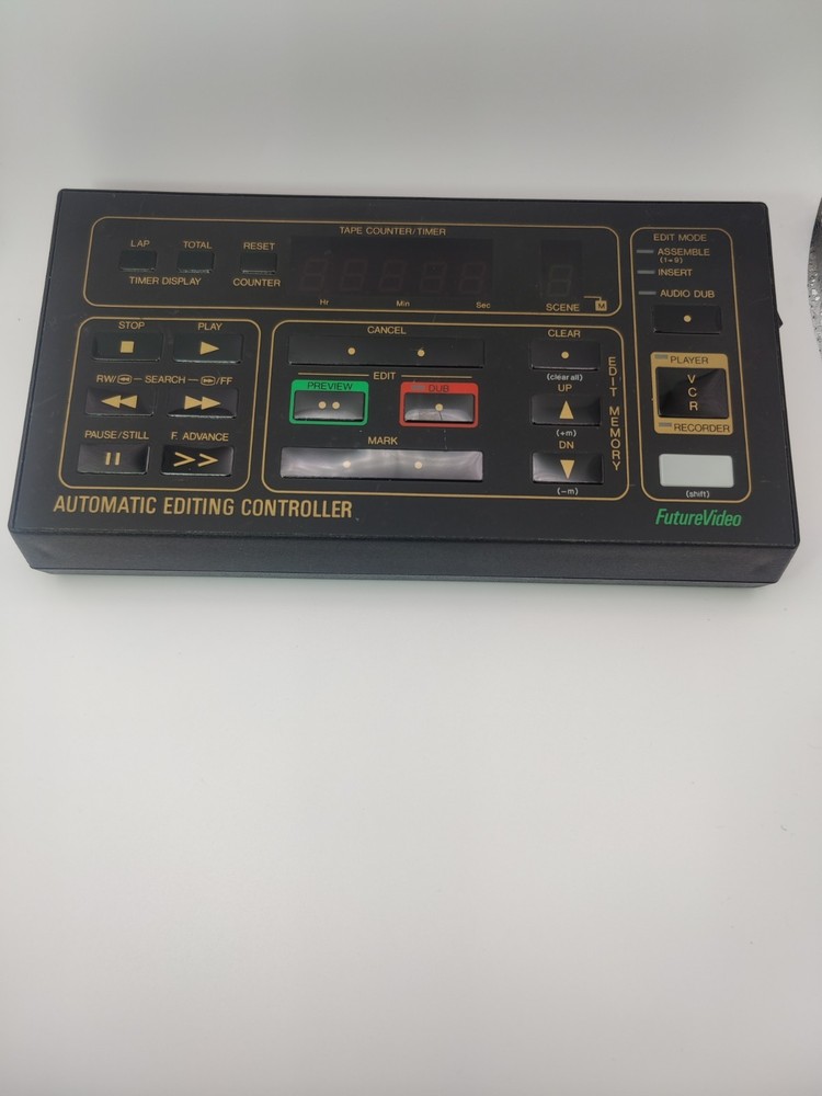 Future video Automatic Editing Controller