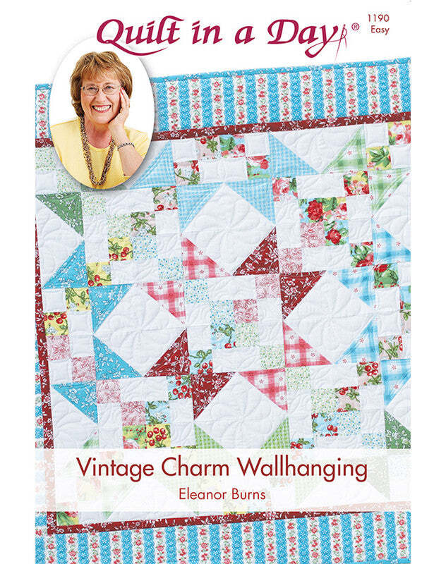 Vintage Charm Wallhanging Pattern by Eleanor Burns