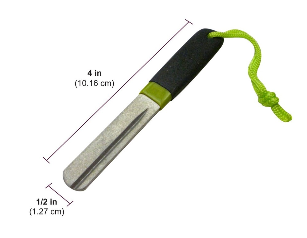 Sharpener and Hone Fishing Hook Sharpener Duel Sided Diamond Grit Fine/Medium