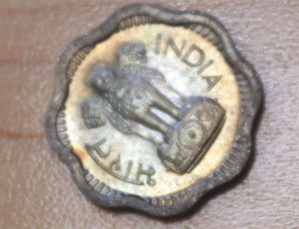 1963 India 2 Paise