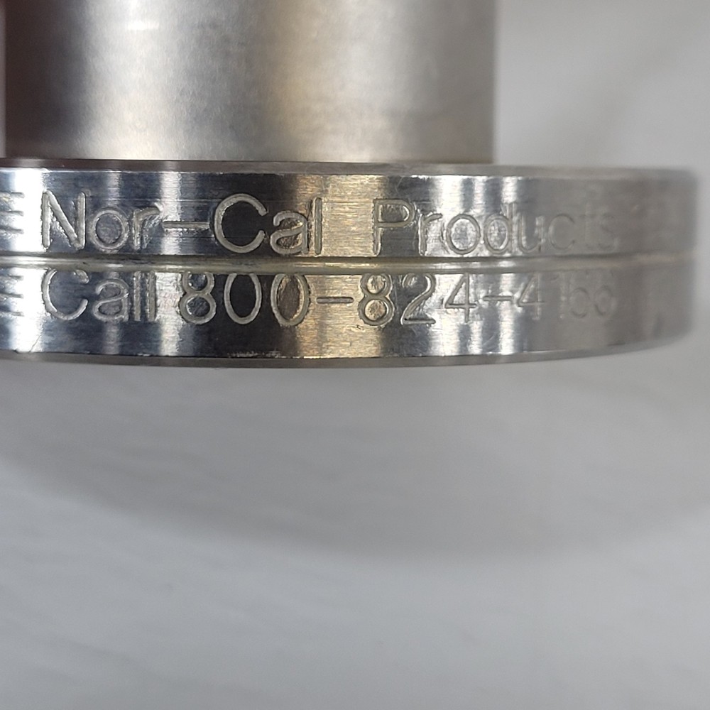 KNIFE EDGE DING NorCal 2.75" CF DN35CF Half Nipple Conflat Vacuum Sample Storage