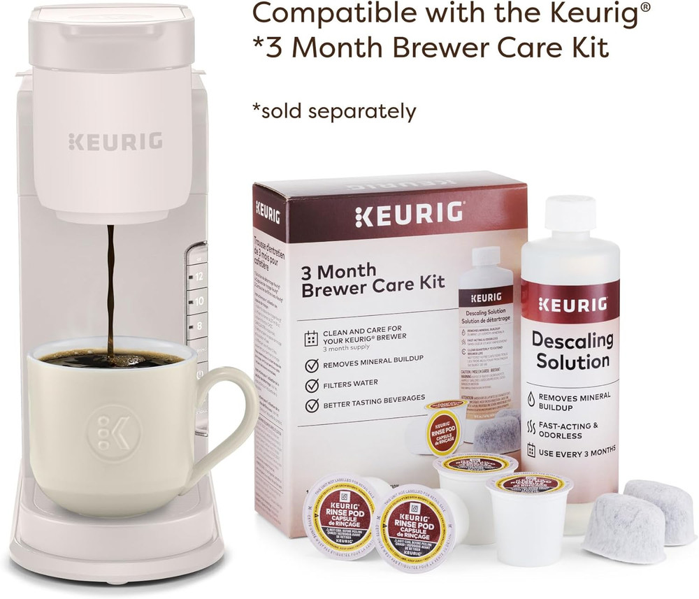K-Express Single Serve K-Cup Pod Coffee Maker, 3 Brew Sizes, Strong Button Featu