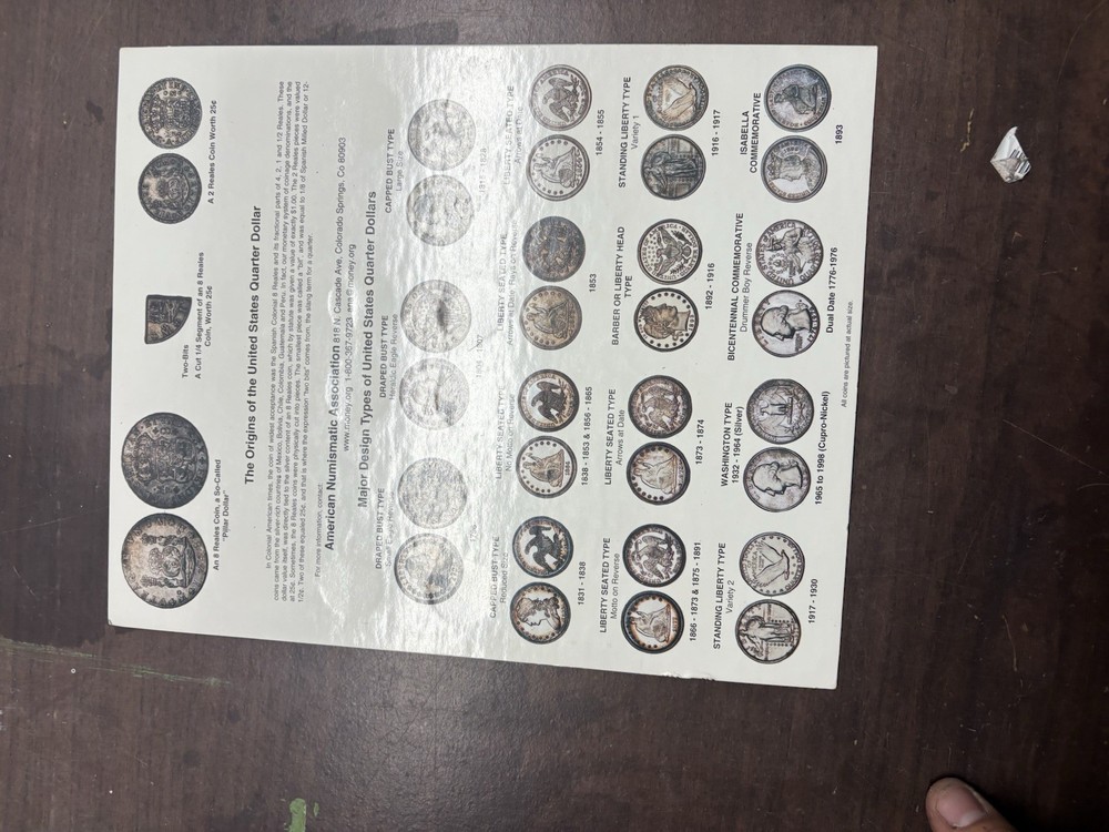 Whitman 50 State Quarters coin folder
