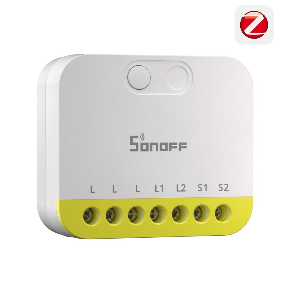 SONOFF Zigbee Smart Light Switch, MINI Dual-Channel Control, No Neutral Required