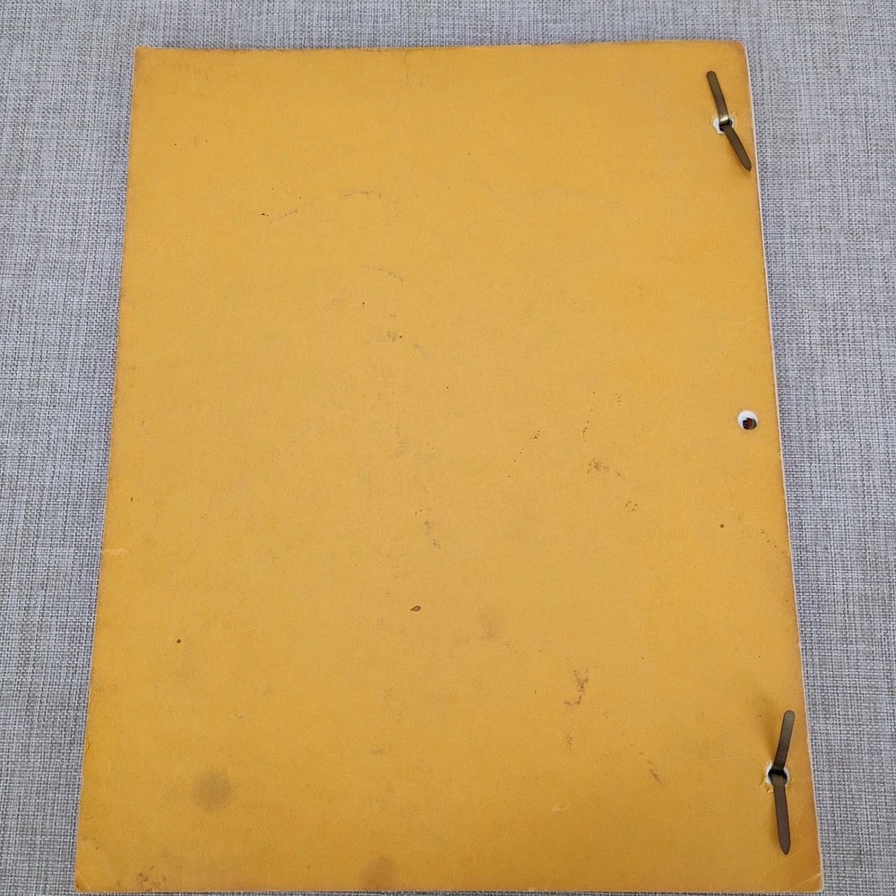 Mission: Impossible TV Show 1971 Original Script "Encounter" First Draft