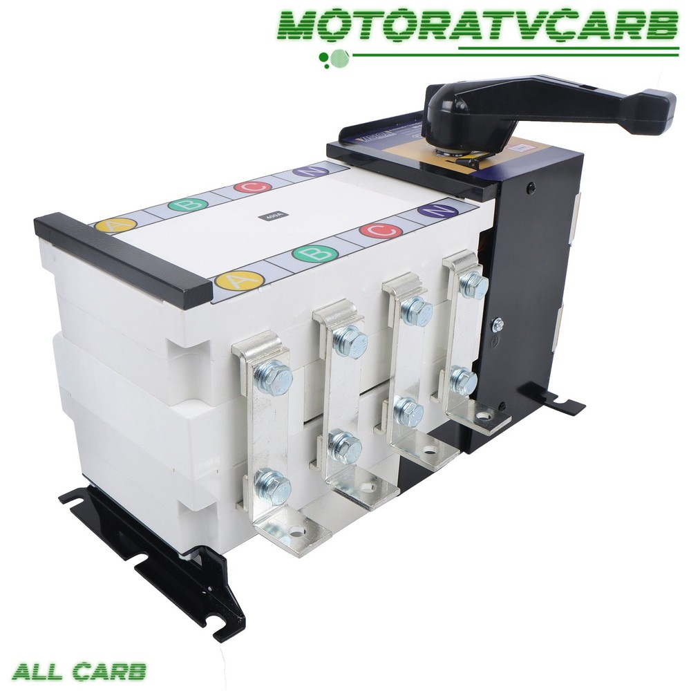 ALL-CARB Automatic Transfer Switch 400A 4 P Grid to AC Generator 110V 220V