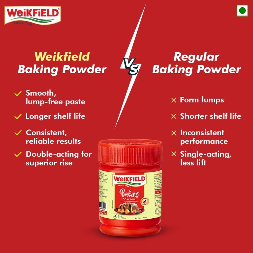 Weikfield Baking Powder, 100g