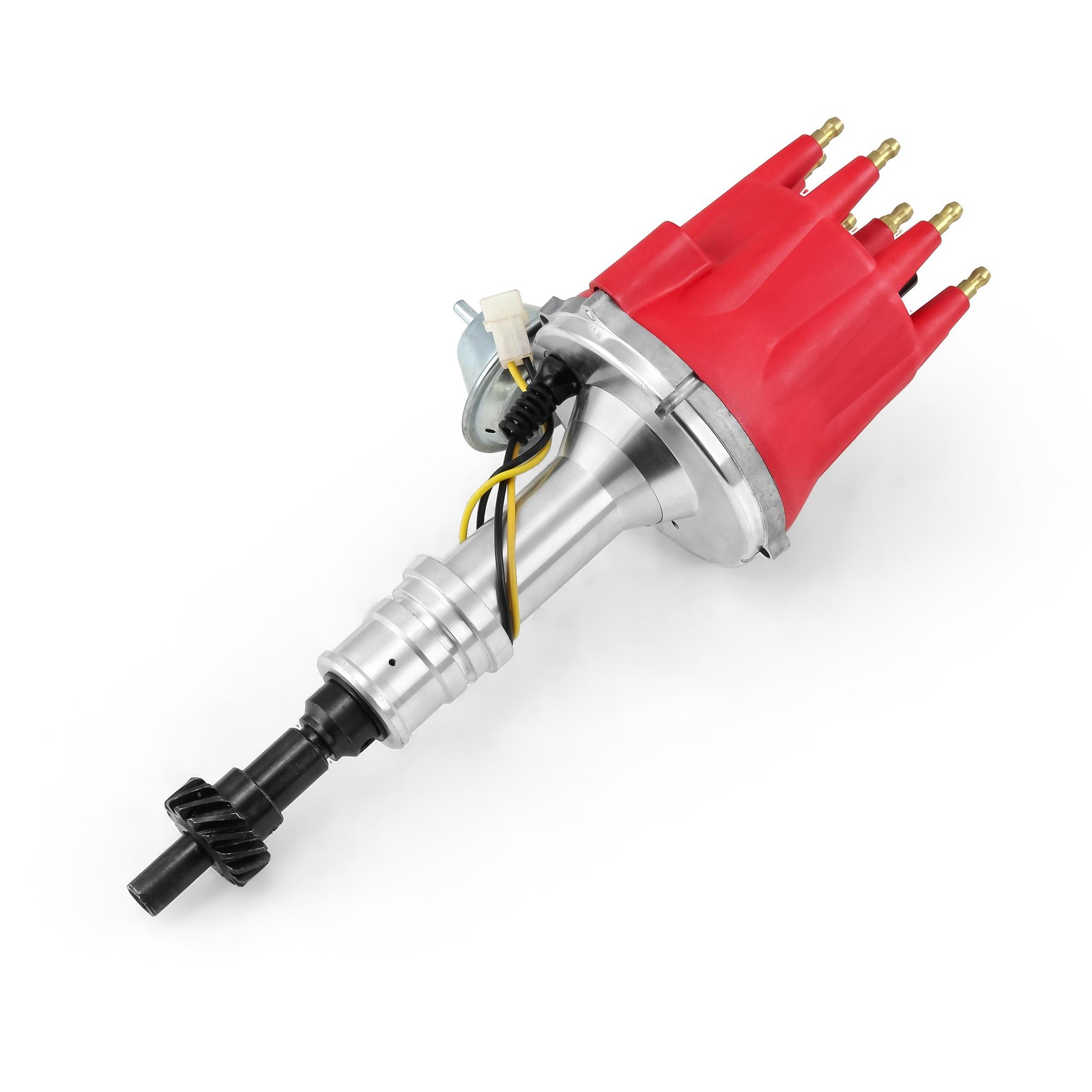 Ford 289 302 Windsor 8020 Series Pro Billet Ready to Run Distributor w/ Vacuum