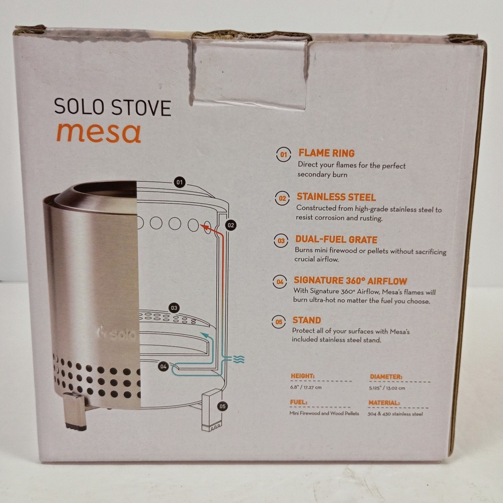 Solo Stove Mesa Smokeless Tabletop Fire Pit