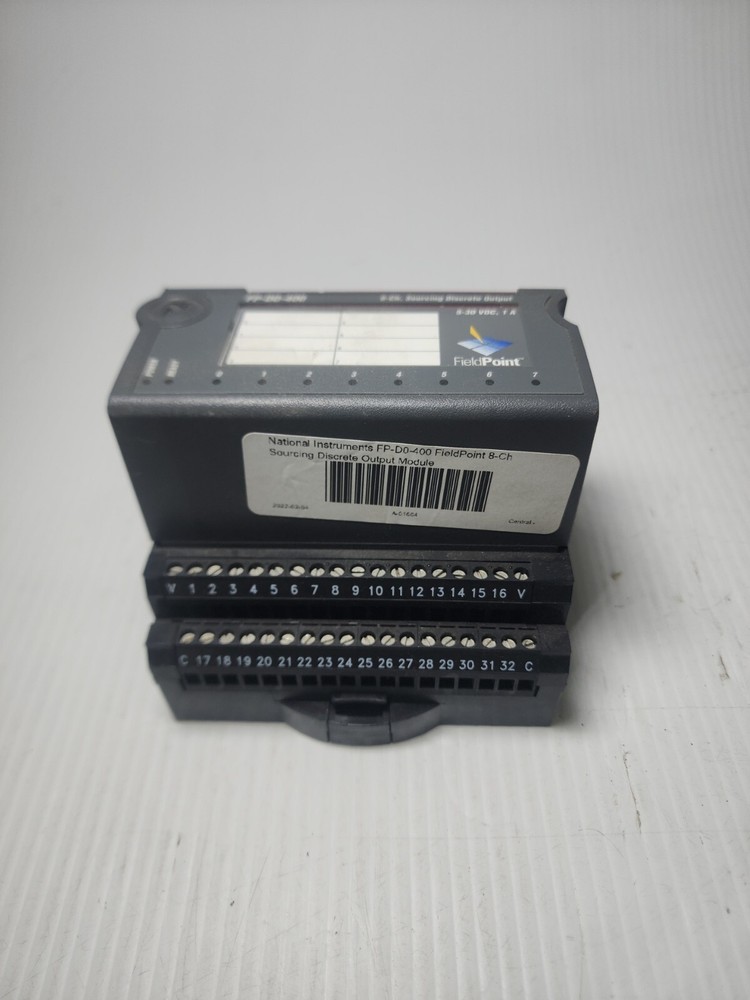 National Instruments FP-D0-400 FieldPoint 8-Ch Sourcing Discrete Output Module
