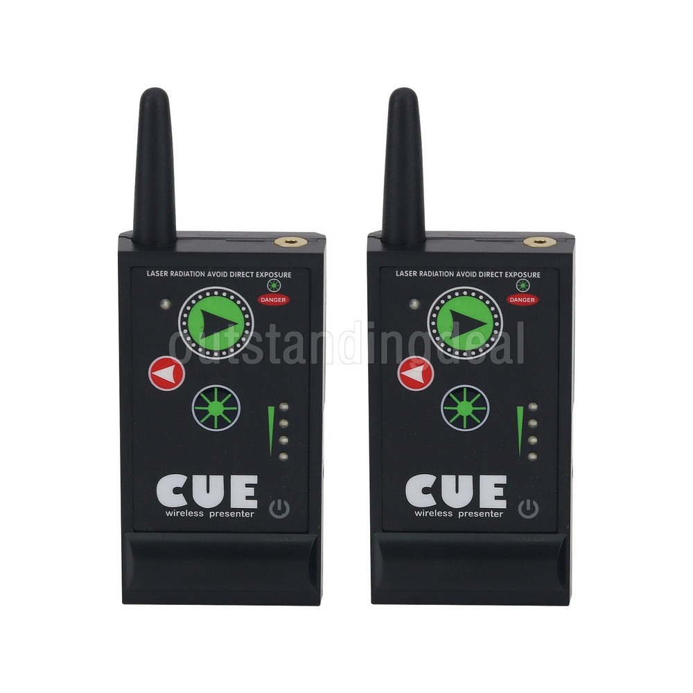 Super Cuelight Presenter 1 Receiver + 2 Transmitters for PowerPoint Presentation