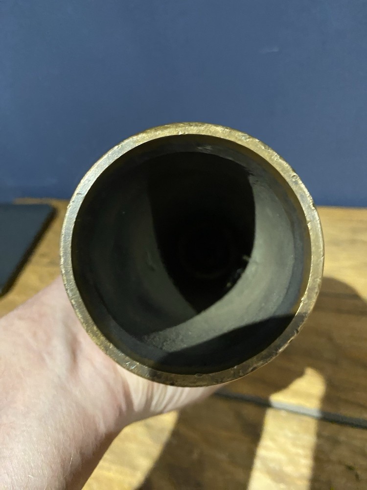 Antique Solid Brass Fire Hose Nozzle