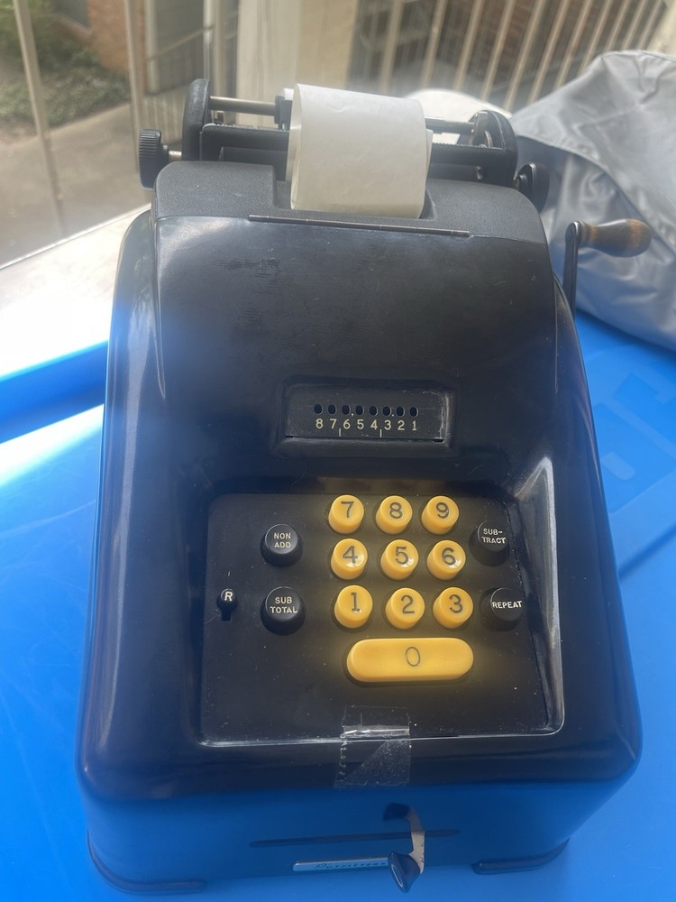 Vintage 1900 Adding Machine
