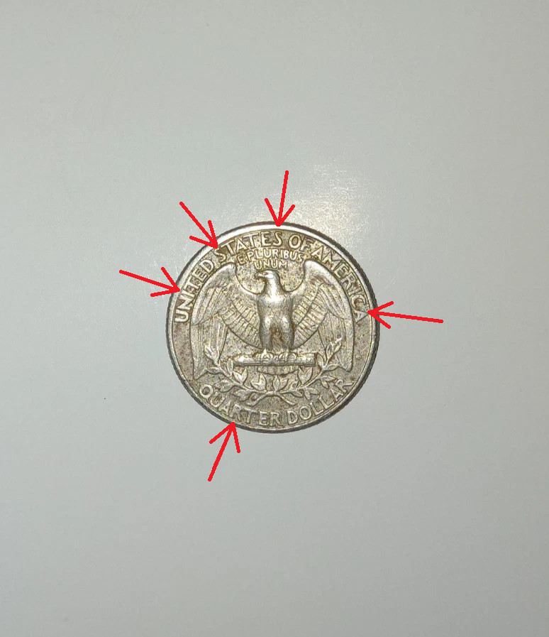 1979 D Washington Quarter Errors Coin