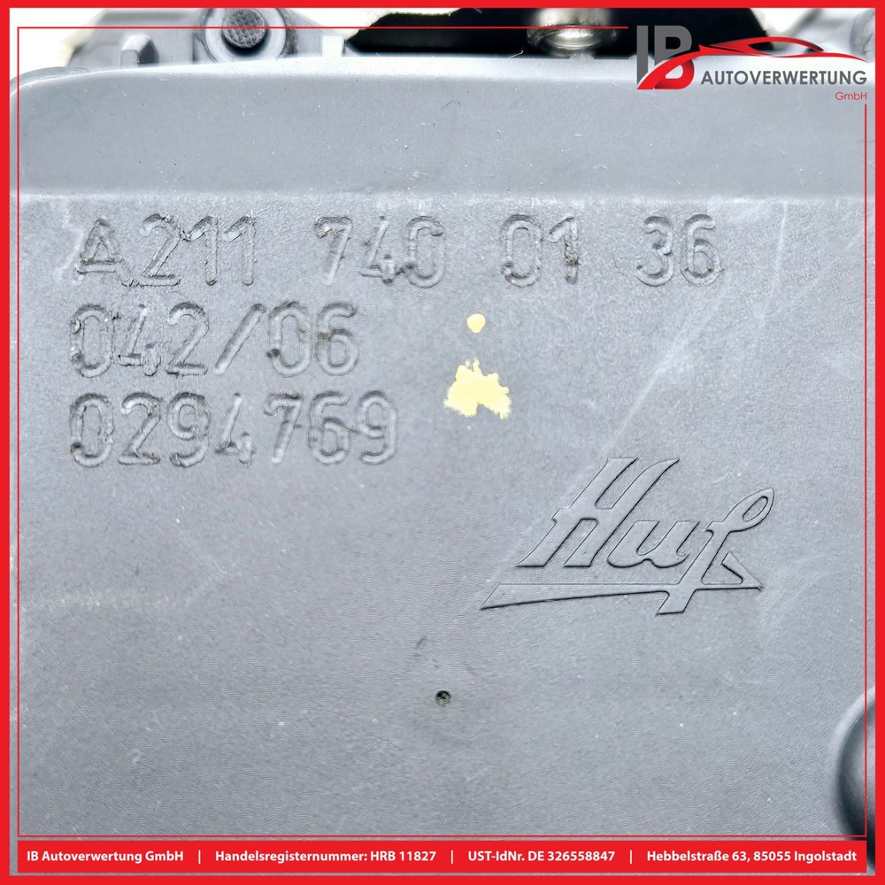 Tailgate lock central locking lock A2117400136 MERCEDES-BENZ E-CLASS E280 EST...