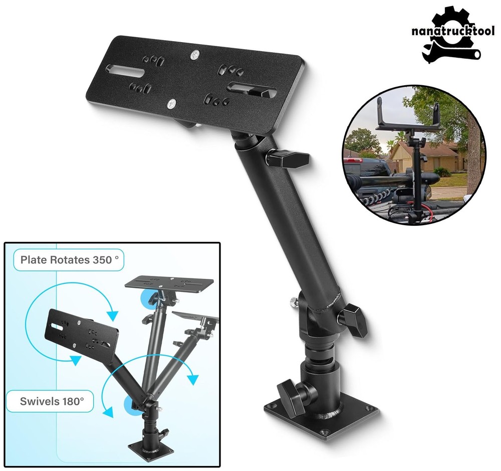 For Garmin Lowrance Fish Finder Chartplotters Mount 350 Degree Adjustable Angle