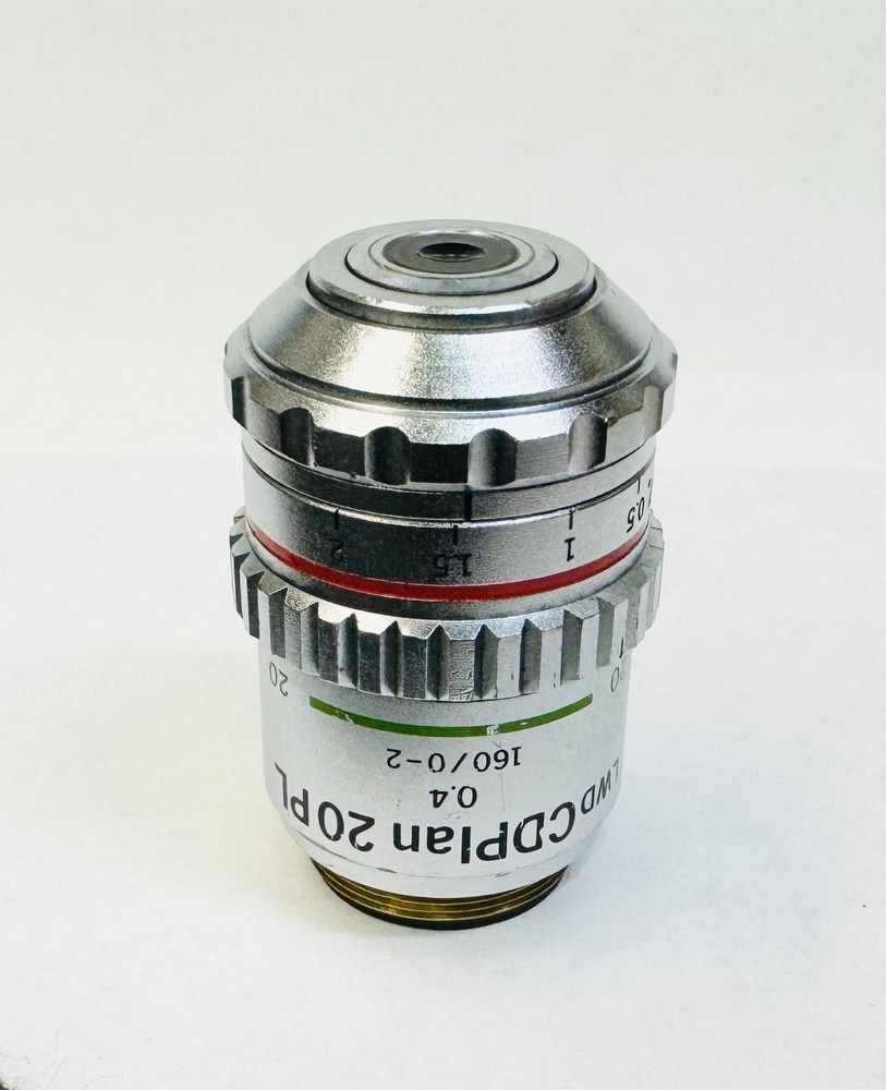 Olympus LWD CDPlan 20x PL Microscope Objective Corr. Collar Long Working Phase