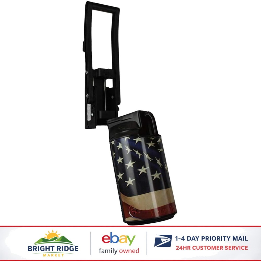 Durable 12oz Can Crusher with Easy Pull Mechanism and Removable Collection Bin