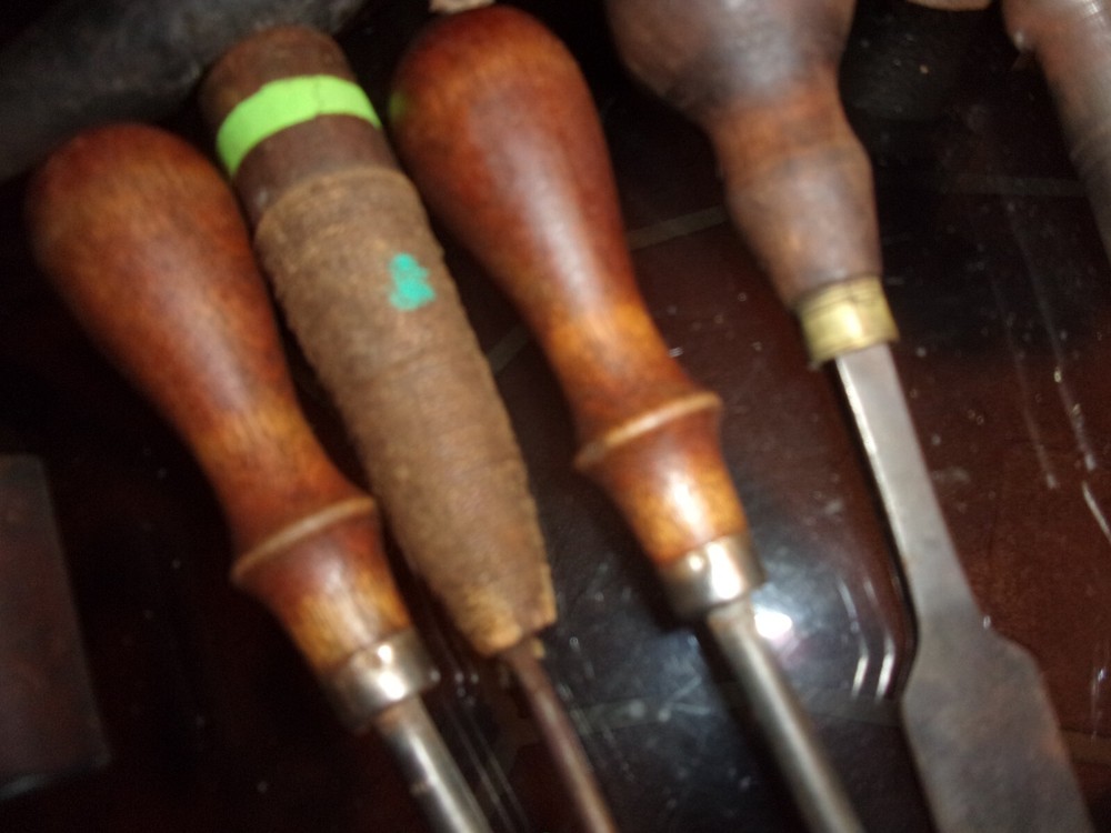Antique Sailmakers shipwright shipbuilding tool kit