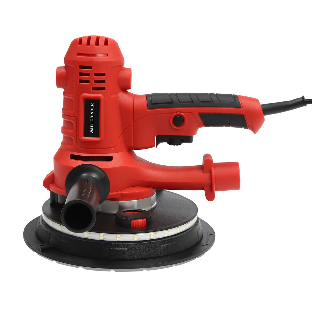 1200W Electric Drywall Sander Variable Speed Sanding Machine W/ LED Light Strip