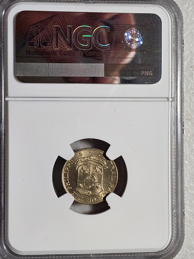Philippines 10 Centavos 1964 NGC MS 65