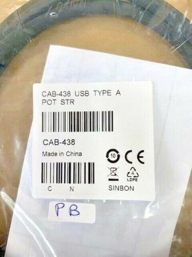 Datalogic CAB-438 POT Straight Cable - Type A USB - Data Transfer Cable New