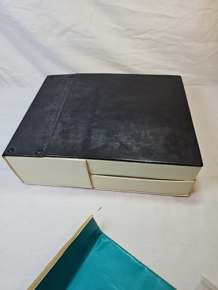 Vintage Focal Microscope Set & Case With Instruction Book. Complete