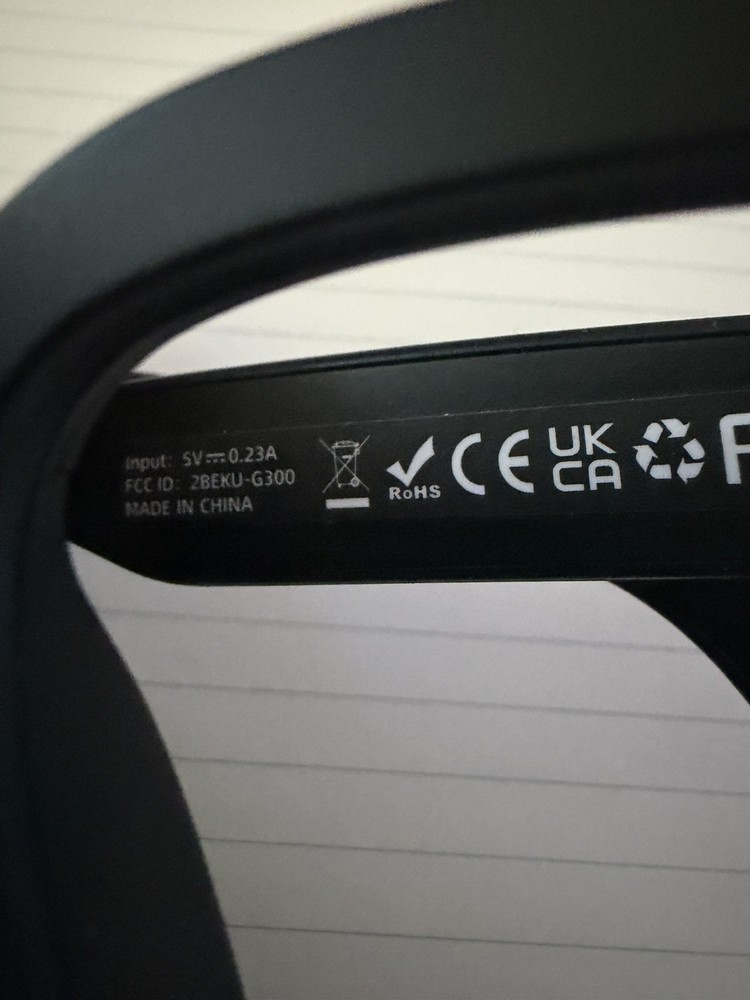 AI Smart Glasses Camera Video Call Bluetooth (g300)